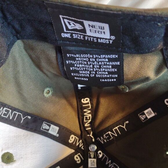 New Era 9Twenty Pittsburgh Pirates Camo Sliderback Hat - New - Picture 8 of 9